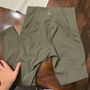 Sage green lululemon leggings